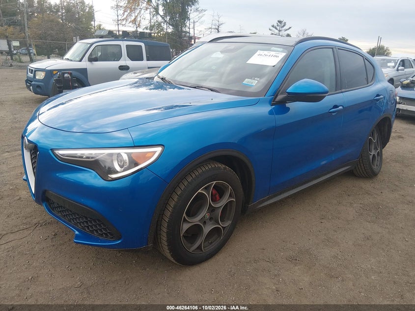 Vin: zaspakan6k7c31715, lot: 46764185, alfa romeo stelvio sport awd 20192