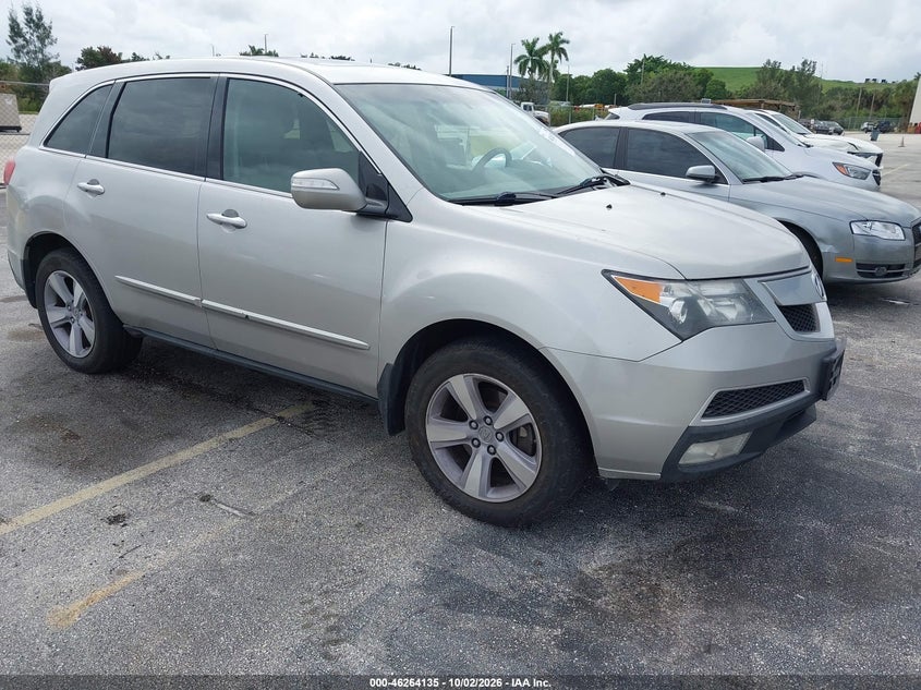 ACURA MDX 2013 VIN 2HNYD2H32DH510069