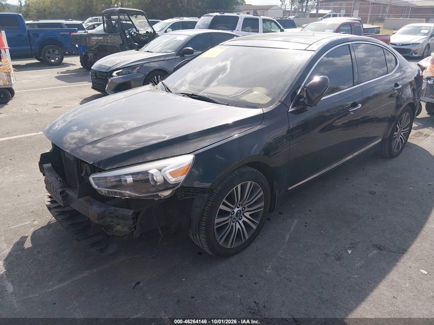 Vin: knaln4d74f5182128, lot: 46764225, kia cadenza premium 20152