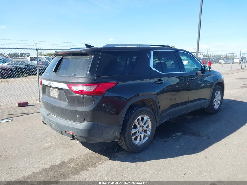 Vin: 1gnevgkw3jj118676, lot: 46764231, chevrolet traverse 1lt 20184