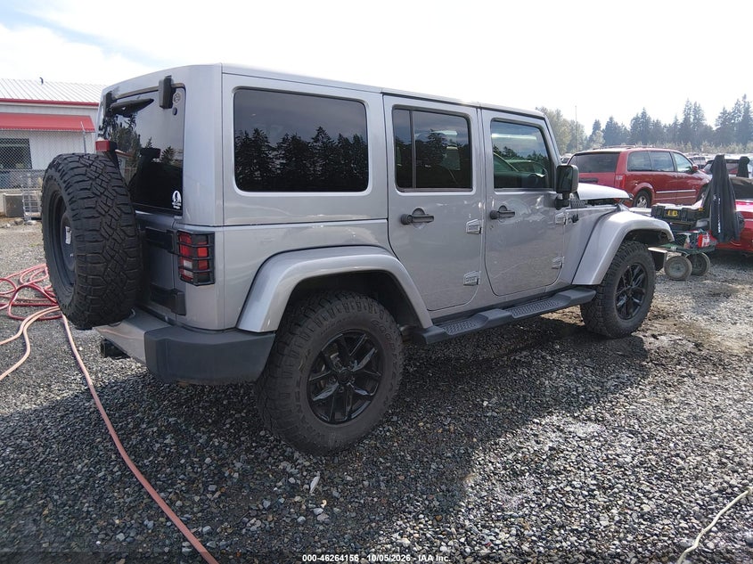 Vin: 1c4bjweg2dl609674, lot: 46764235, jeep wrangler unlimited sahara 20134