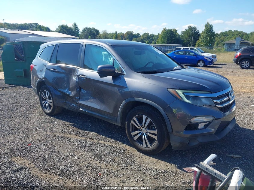 Vin: 5fnyf5h87gb017186, lot: 46764237, honda pilot ex-l 2016 img_1