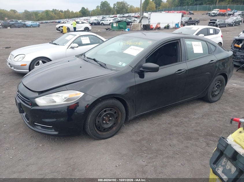 Vin: 1c3cdfah8dd231000, lot: 46764271, dodge dart aero 20132