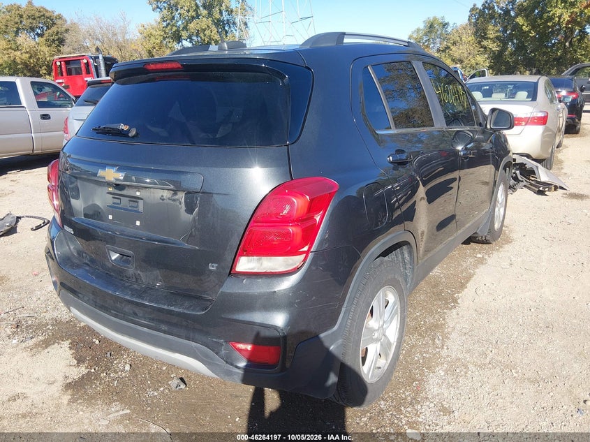 Vin: 3gncjlsb6hl278255, lot: 46764276, chevrolet trax lt 20174