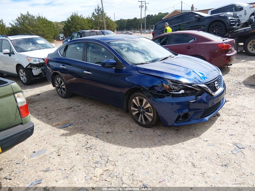 Vin: 3n1ab7ap9ky217772, lot: 46764356, nissan sentra sv 20191