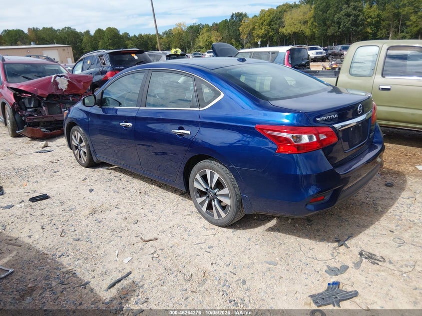 Vin: 3n1ab7ap9ky217772, lot: 46764356, nissan sentra sv 20193