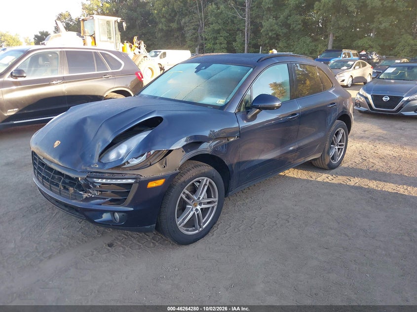 Vin: wp1ab2a51jlb33174, lot: 46764359, porsche macan s 20182