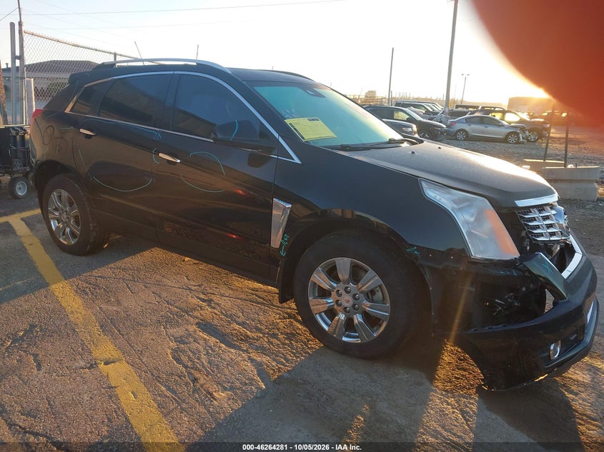 Vin: 3gyfnee32fs587129, lot: 46764360, cadillac srx luxury collection 20151
