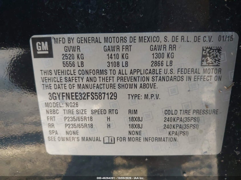 2015 CADILLAC SRX LUXURY COLLECTION · Фото 9