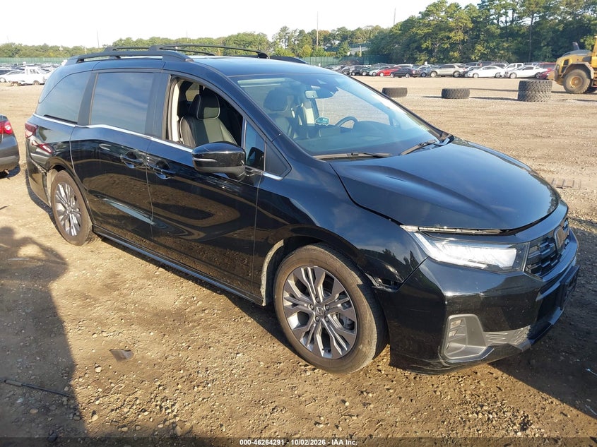 Vin: 5fnrl6h82sb067912, lot: 46764370, honda odyssey touring 20251