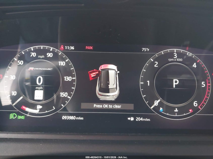 2018 LAND ROVER RANGE ROVER VELAR auction photo 7