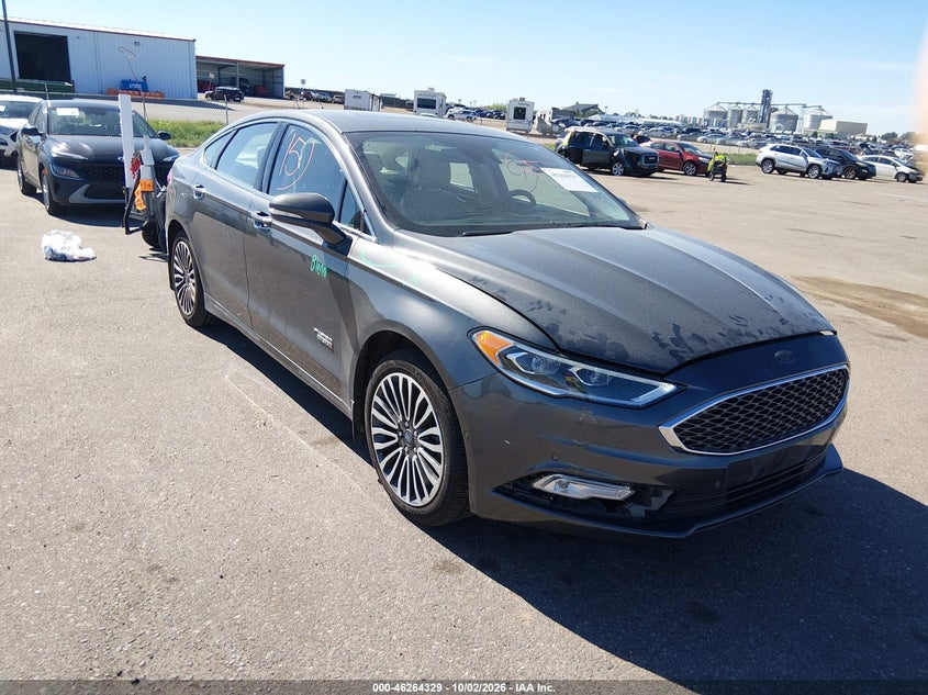 Vin: 3fa6p0su6jr153611, lot: 46764408, ford fusion energi platinum 2018 img_1