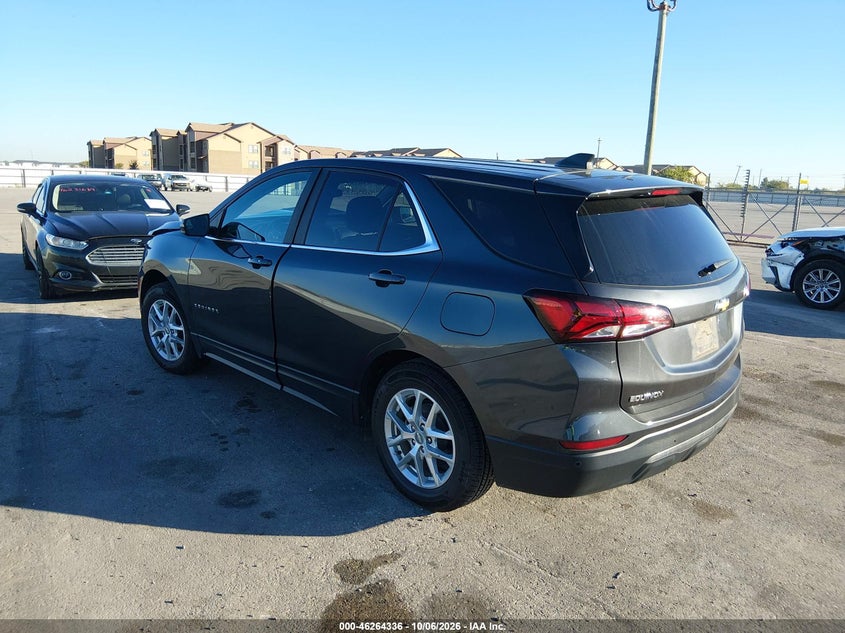 Vin: 3gnaxkev0ns222299, lot: 46764415, chevrolet equinox fwd lt 20223