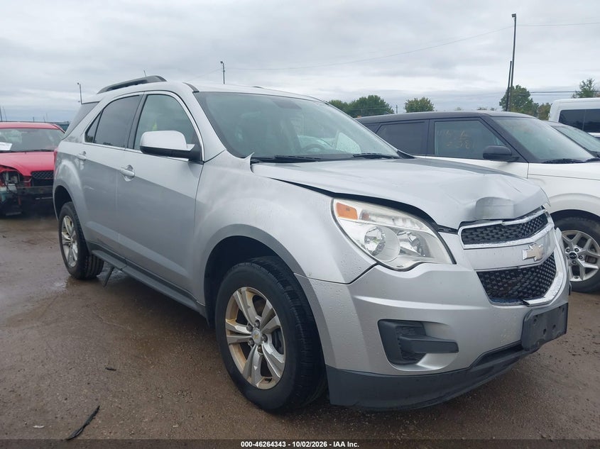 2013 Chevrolet Equinox 1Lt, Перёд, IAAI, VIN 2GNFLDE38D6112528
