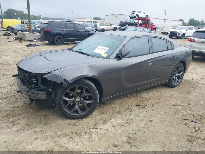 Vin: 2c3cdxhg5fh858391, lot: 46764425, dodge charger sxt 20152