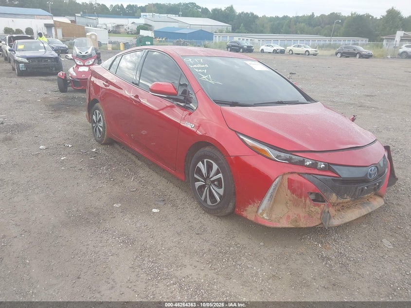 Vin: jtdkarfp2j3100616, lot: 46764442, toyota prius prime premium 20181