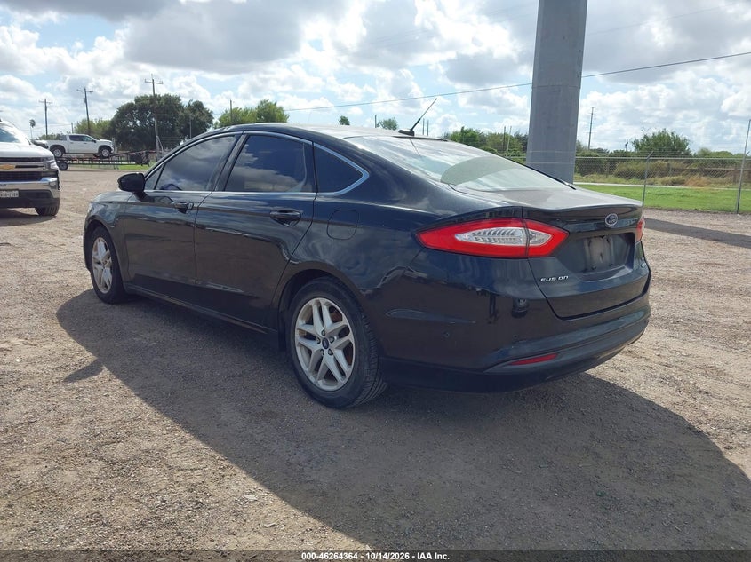 Vin: 3fa6p0hd6er201511, lot: 46764443, ford fusion se 20143