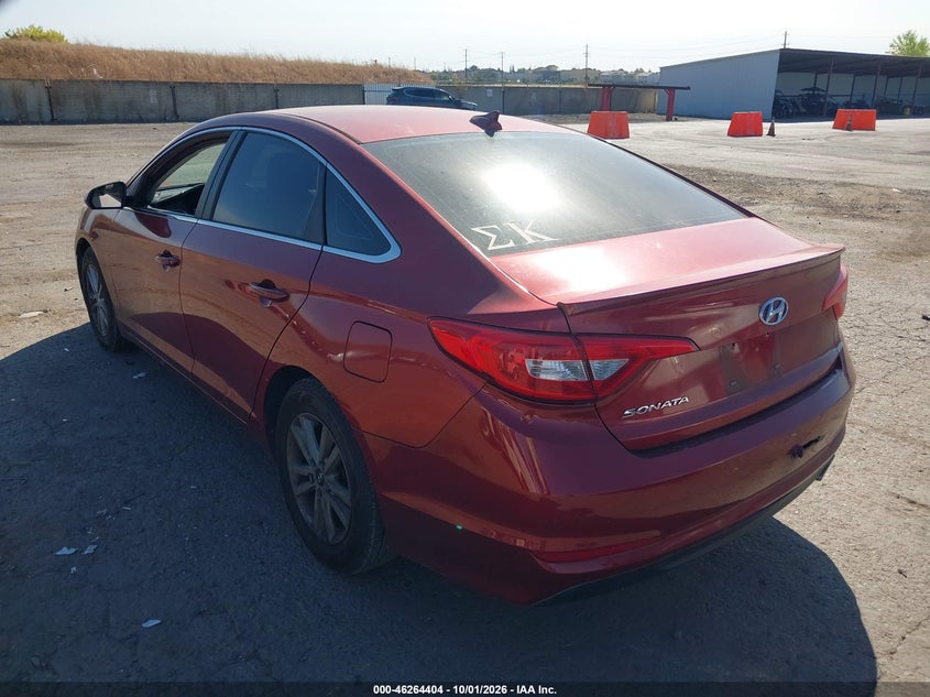 2015 HYUNDAI SONATA auction photo 3