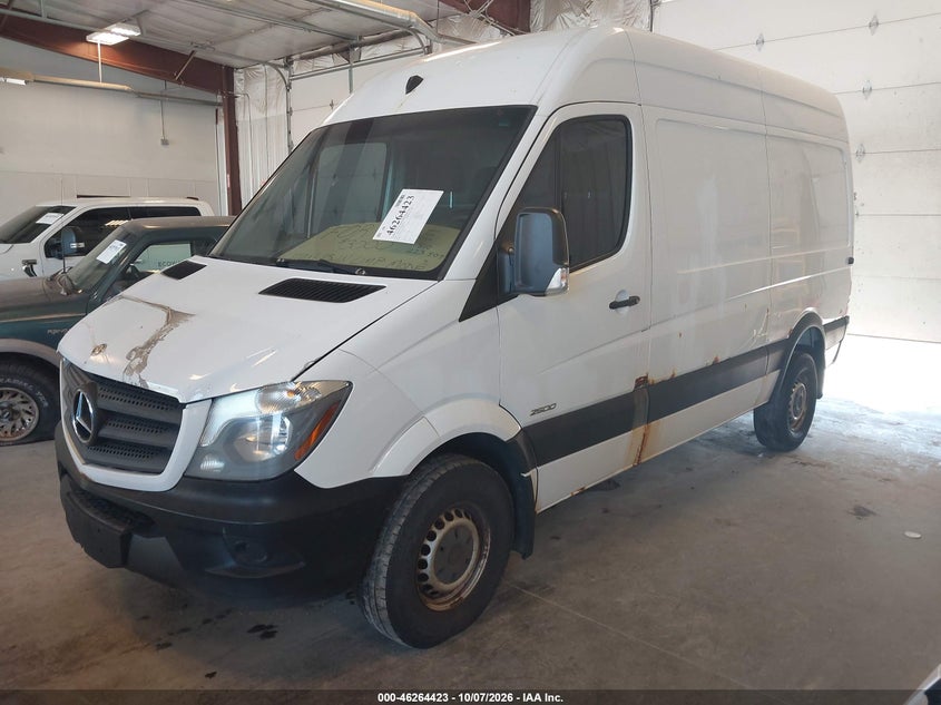 Vin: wd3be7cc4f5973882, lot: 46764502, mercedes-benz sprinter 2500 standard roof v6 20152