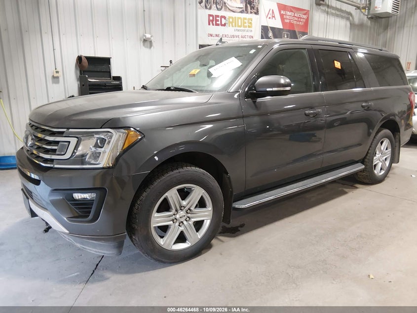 Vin: 1fmjk1jt0jea67324, lot: 46764547, ford expedition max xlt 20182