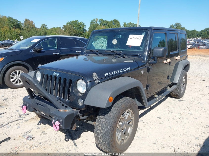 Vin: 1c4bjwfg7gl244704, lot: 46764562, jeep wrangler unlimited rubicon 20162