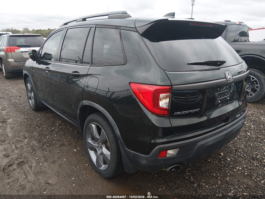 Vin: 5fnyf7h92kb005444, lot: 46764576, honda passport touring 20193