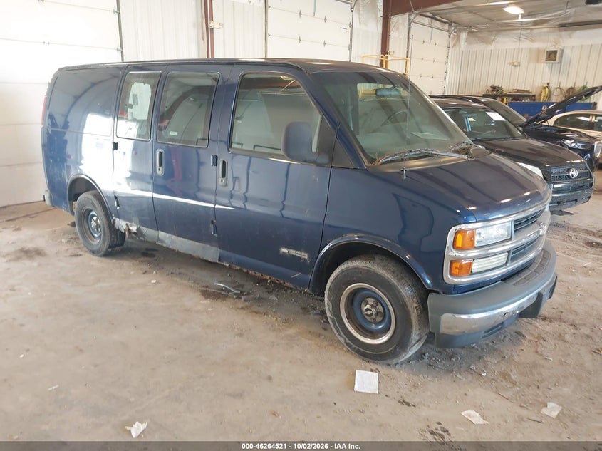 CHEVROLET EXPRESS 2002 VIN 1GCFG15R821136974