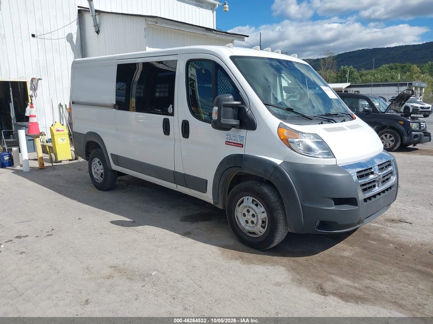 Vin: 3c6trvag2he534249, lot: 46764611, ram promaster 1500 low roof 136 wb 2017 img_1