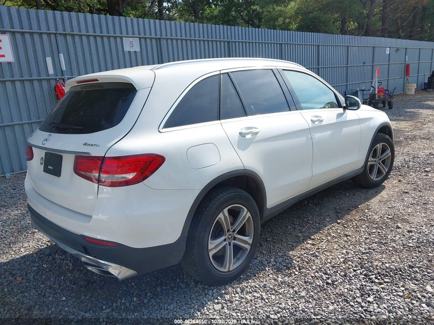 Vin: wdc0g4kb0kf566915, lot: 46764629, mercedes-benz glc 300 4matic 20194