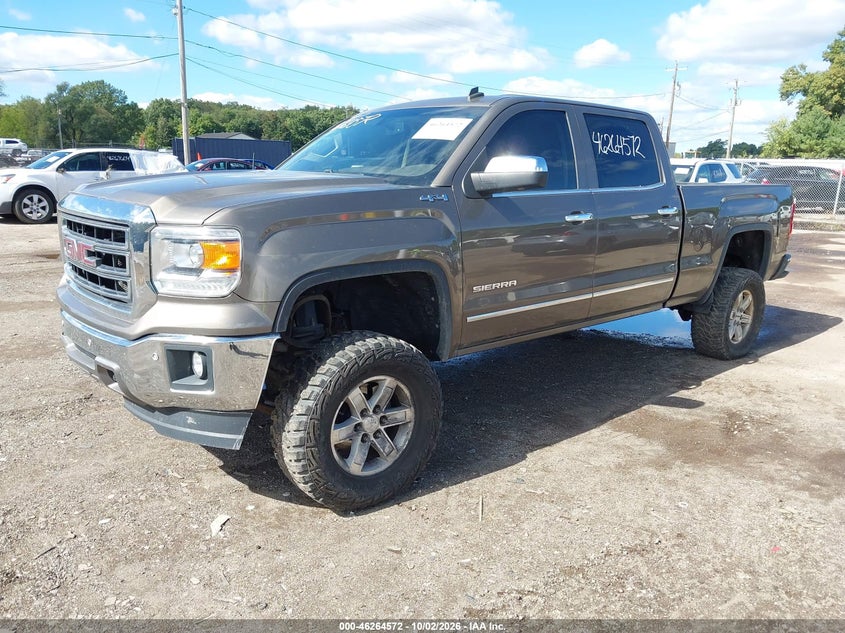 Vin: 3gtu2vec2eg132854, lot: 46764651, gmc sierra 1500 slt 20142