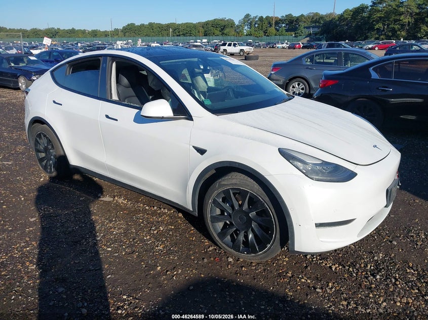 Vin: 5yjygaee5mf199451, lot: 46764668, tesla model y long range dual motor all-wheel drive 2021 img_1