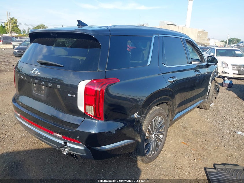 Vin: km8r7dge0pu590713, lot: 46764684, hyundai palisade calligraphy 20234