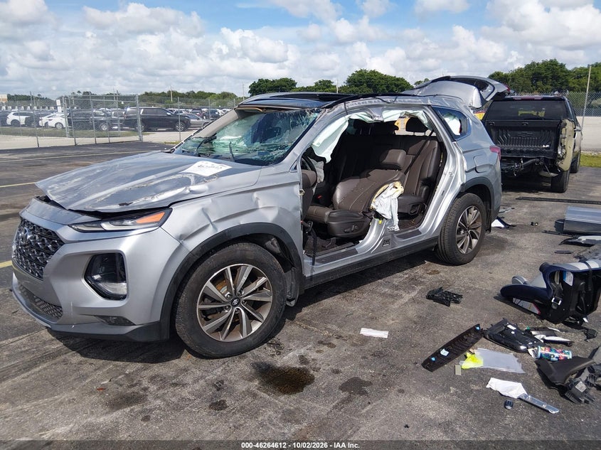 Vin: 5nms33ad3lh262716, lot: 46764691, hyundai santa fe sel 20202