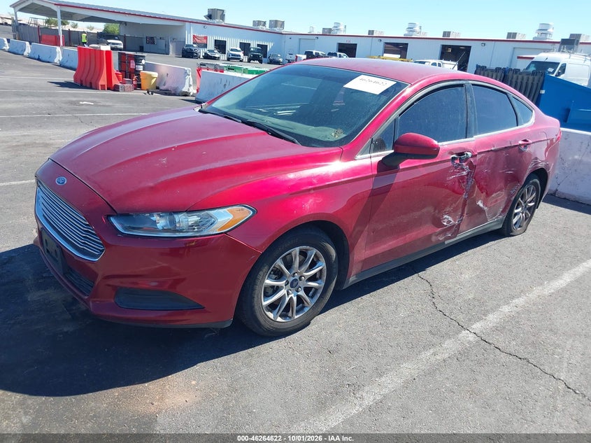Vin: 3fa6p0g78fr226150, lot: 46764701, ford fusion s 20152