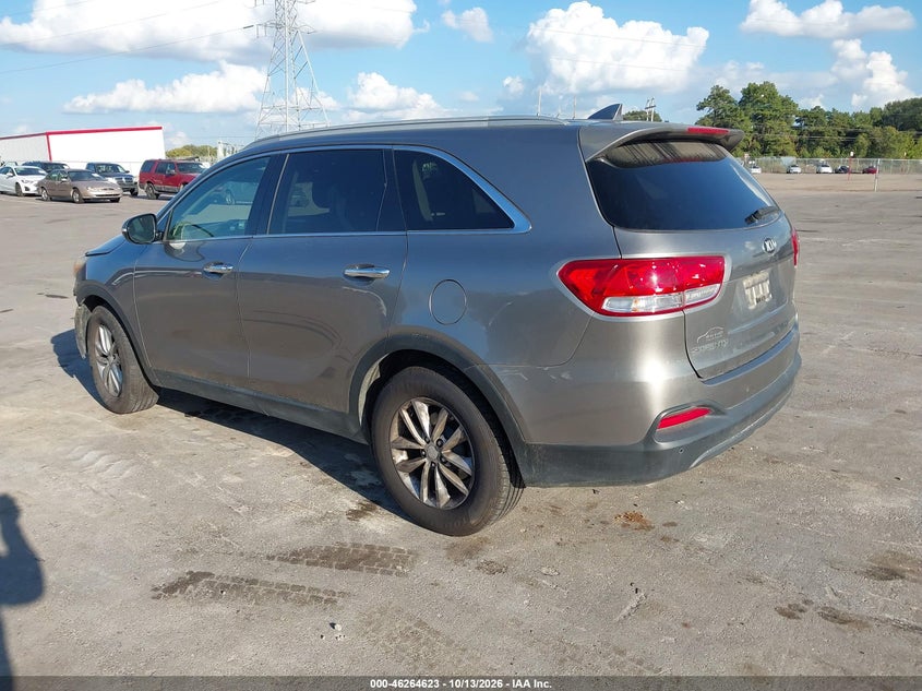 Vin: 5xypg4a36gg026357, lot: 46764702, kia sorento 2.4l lx 20163