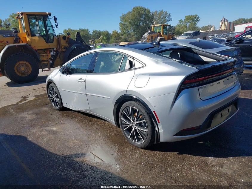 Vin: jtdadabu7t3033742, lot: 46764703, toyota prius limited awd-e 20263