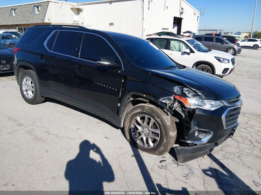 Vin: 1gnergkw3kj161033, lot: 46764704, chevrolet traverse 1lt 20191