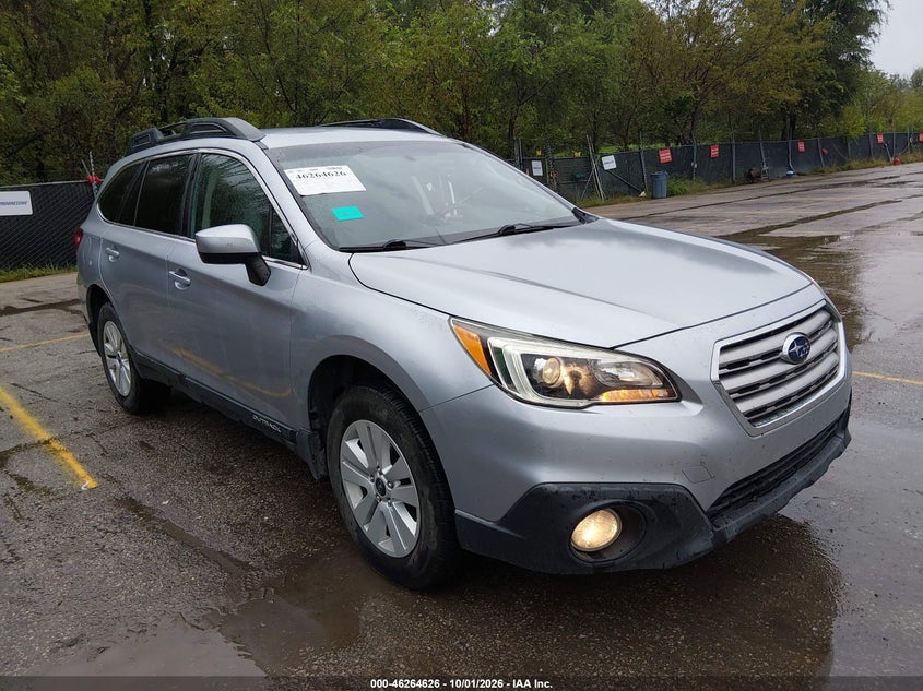Vin: 4s4bsacc0h3222316, lot: 46764705, subaru outback 2.5i premium 2017 img_1