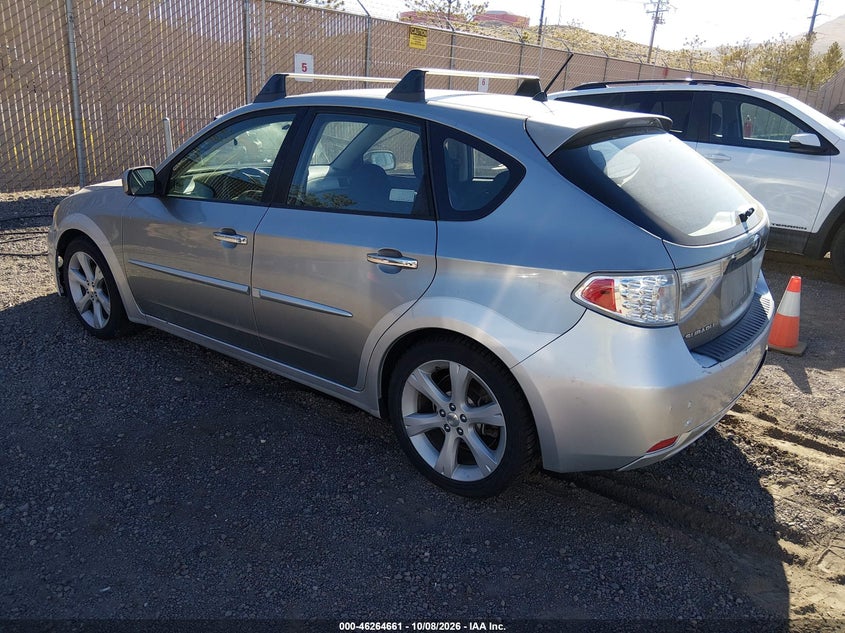 SUBARU IMPREZA OUTBACK SPORT 2009 VIN JF1GH63609H806936
