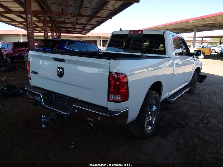 Vin: 1c6rr6tt2ks657662, lot: 46764744, ram 1500 classic big horn  4x2 6'4 box 20194