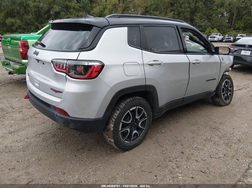 Vin: 3c4njddn3st593729, lot: 46764780, jeep compass trailhawk 4x4 20254