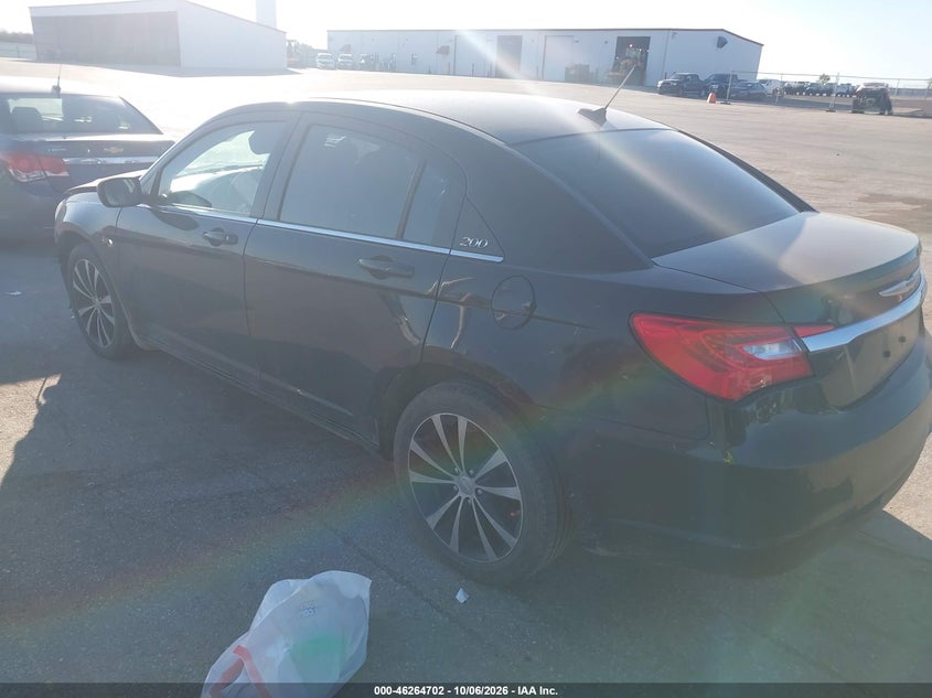 Vin: 1c3bc8fg3bn611346, lot: 46764781, chrysler 200 s 20113