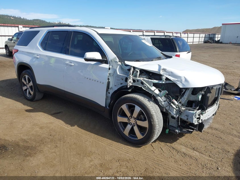 Vin: 1gnevhkw2lj135056, lot: 46764802, chevrolet traverse awd lt leather 20201