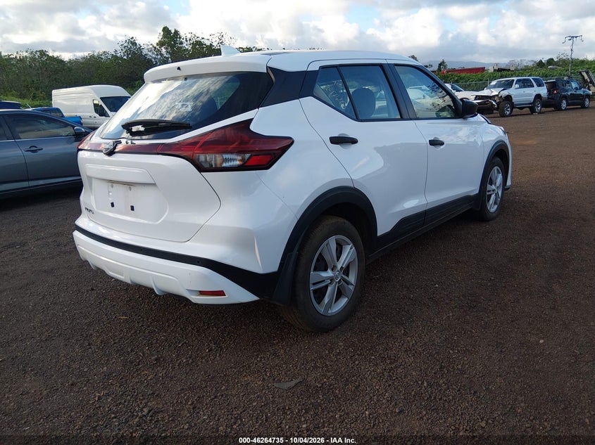 Vin: 3n1cp5bv4rl578118, lot: 46764814, nissan kicks s xtronic cvt 20244