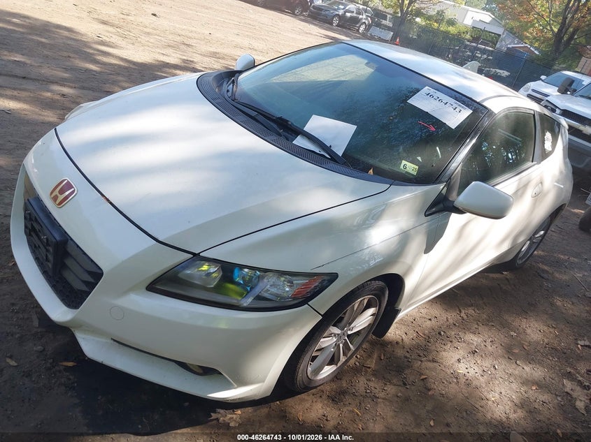 2011 Honda CR-Z, Обычный износ, IAAI, VIN JHMZF1C67BS010963 — фото 2
