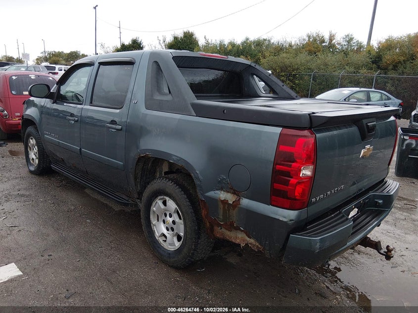 CHEVROLET AVALANCHE 1500 2008 VIN 3GNEC12J08G150696