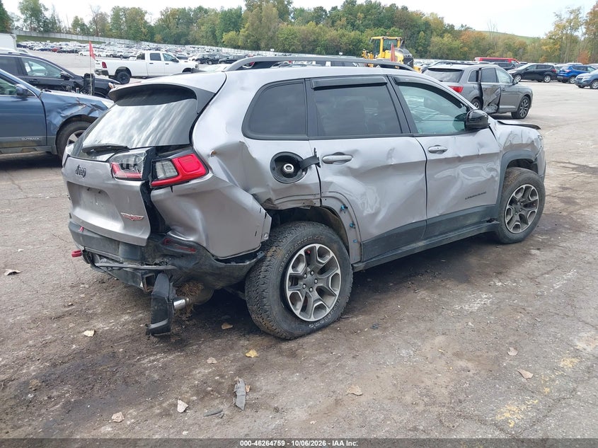 Vin: 1c4pjmbx5ld589878, lot: 46764838, jeep cherokee trailhawk 4x4 20204