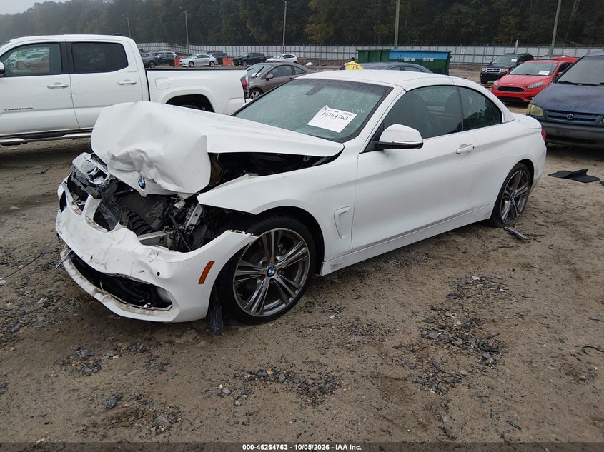 Vin: wba4u7c34h5h20288, lot: 46764842, bmw 430i 20172