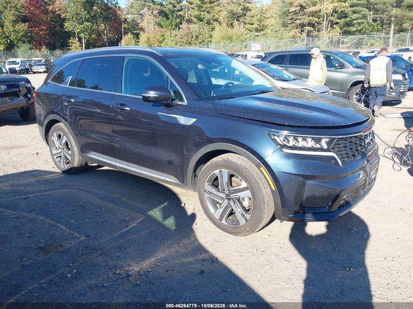 Vin: kndrhdlgxp5202180, lot: 46764858, kia sorento hybrid ex 20231