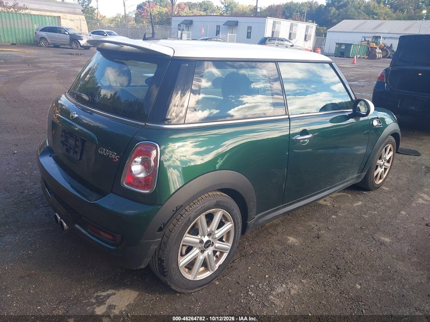Vin: wmwsv3c57cty28209, lot: 46764860, mini cooper s 20124